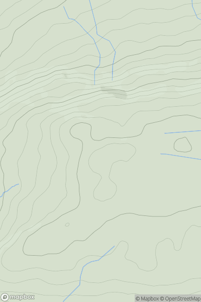Thumbnail image for Skipton Moor showing contour plot for surrounding peak