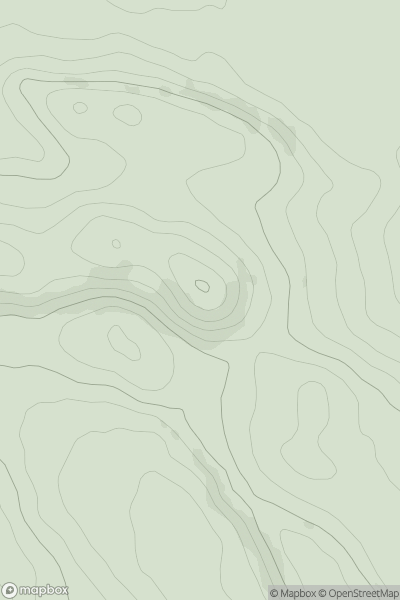 Thumbnail image for Smearsett Scar showing contour plot for surrounding peak