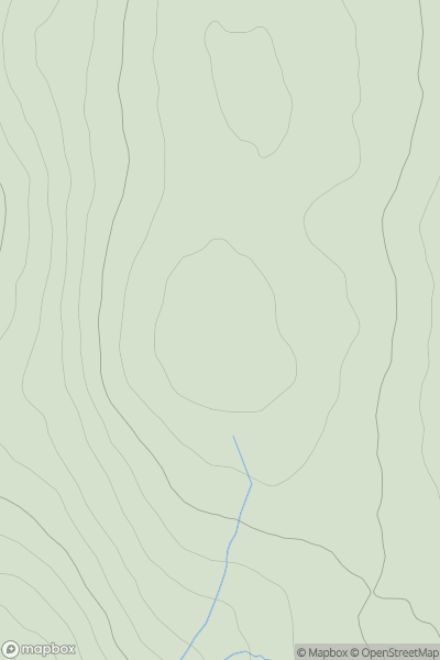 Thumbnail image for Hoof Stones Height (Black Hameldon) showing contour plot for surrounding peak
