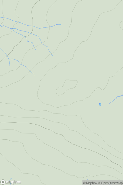 Thumbnail image for Little Wolf Stones showing contour plot for surrounding peak