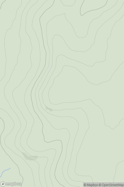 Thumbnail image for Cartridge Hill showing contour plot for surrounding peak