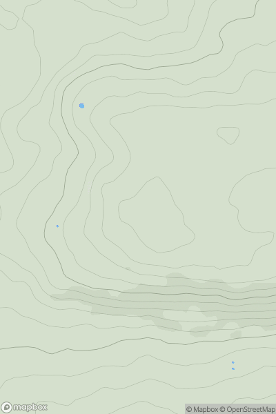 Thumbnail image for Longstone Moor showing contour plot for surrounding peak