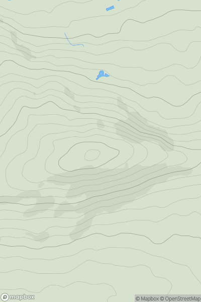Thumbnail image for Eccles Pike showing contour plot for surrounding peak