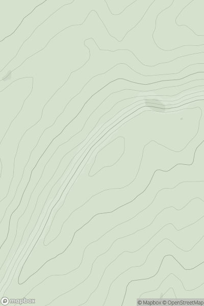 Thumbnail image for Middlehope Hill showing contour plot for surrounding peak