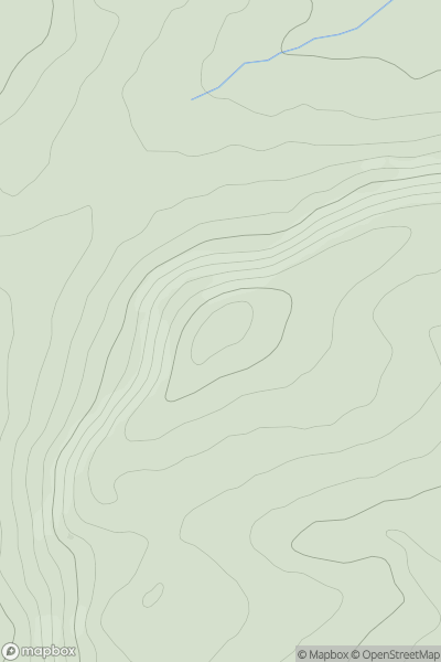 Thumbnail image for Diddlebury Common showing contour plot for surrounding peak