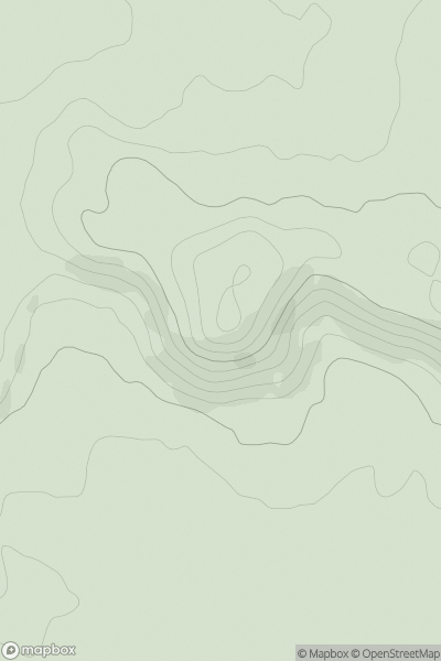 Thumbnail image for Grinshill Hill showing contour plot for surrounding peak
