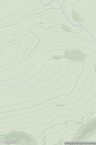 Thumbnail image for Gatley Hill showing contour plot for surrounding peak