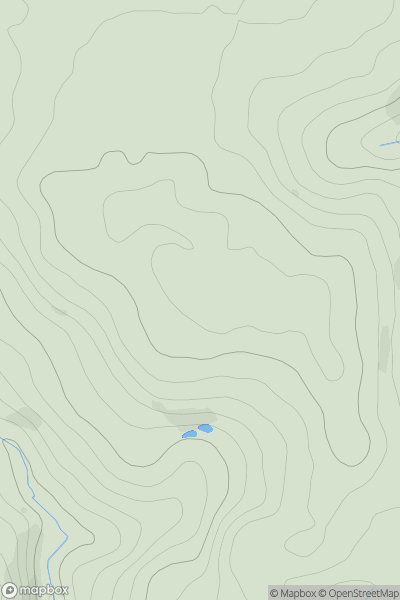 Thumbnail image for Welsh Newton Common showing contour plot for surrounding peak