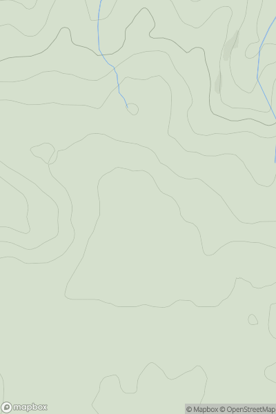 Thumbnail image for Broad Heath showing contour plot for surrounding peak