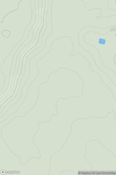 Thumbnail image for Dunstable Downs showing contour plot for surrounding peak