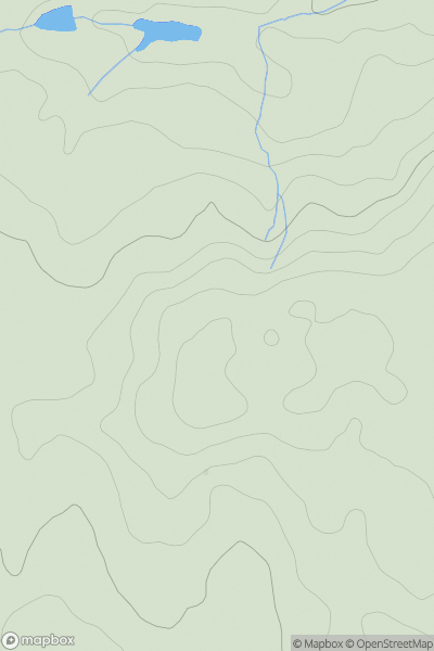 Thumbnail image for Castle Ring showing contour plot for surrounding peak
