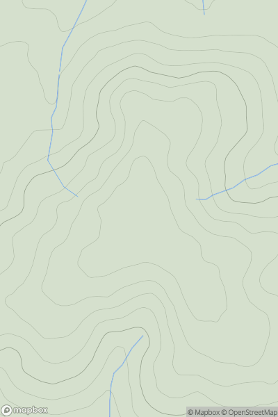 Thumbnail image for Muswell Hill showing contour plot for surrounding peak