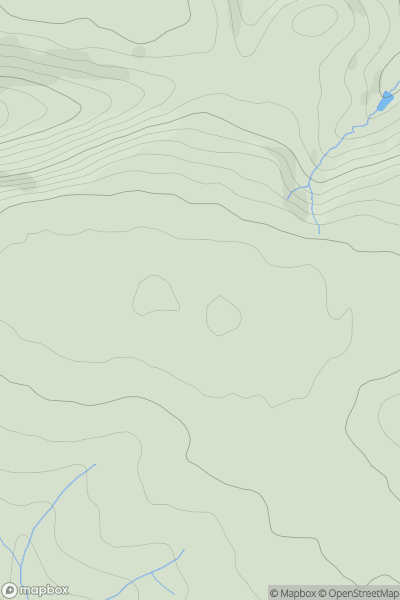 Thumbnail image for Lype Hill showing contour plot for surrounding peak