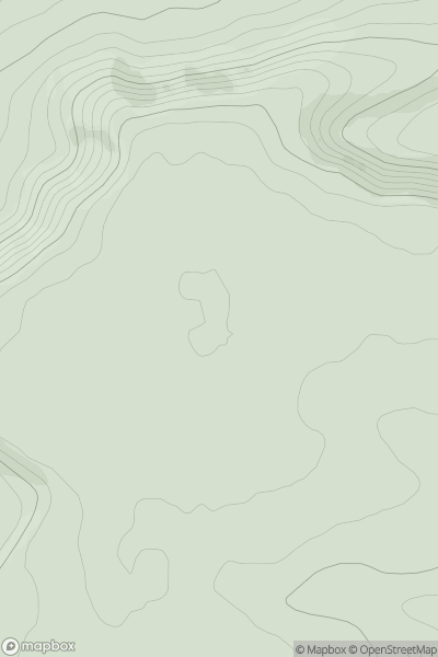 Thumbnail image for White Horse Hill showing contour plot for surrounding peak