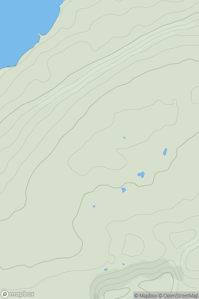 Thumbnail image for Weston Down showing contour plot for surrounding peak
