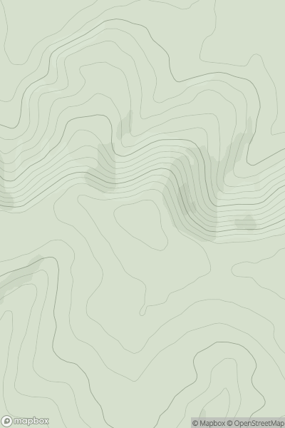 Thumbnail image for Linch Down showing contour plot for surrounding peak