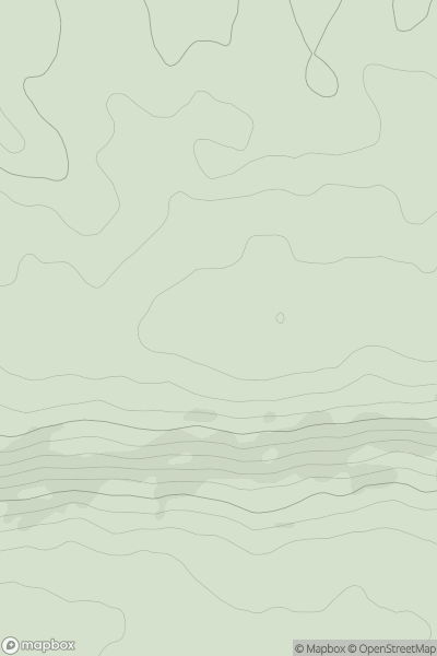 Thumbnail image for Dunley Hill showing contour plot for surrounding peak