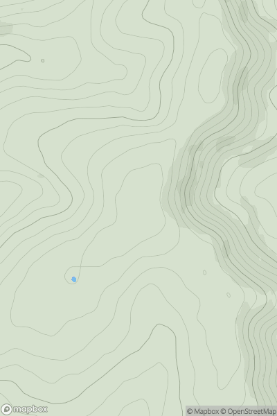 Thumbnail image for Willingdon Hill showing contour plot for surrounding peak