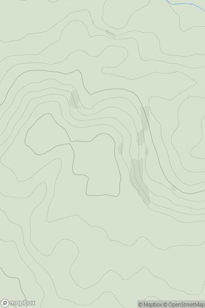 Thumbnail image for Bedham Hill showing contour plot for surrounding peak