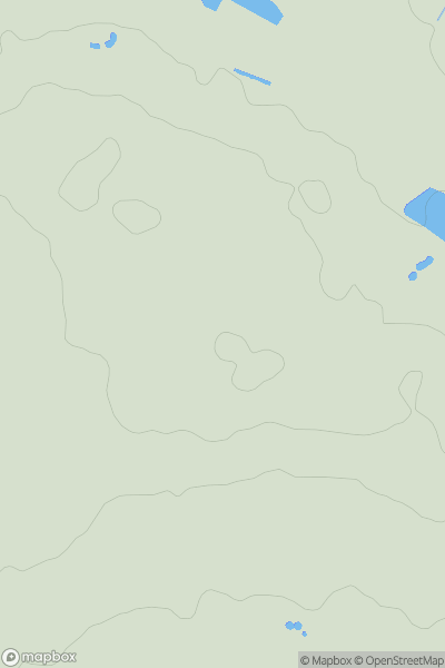 Thumbnail image for Haddenham village showing contour plot for surrounding peak