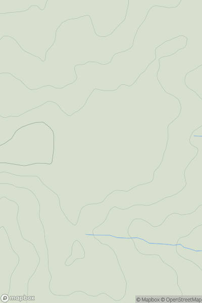 Thumbnail image for Cold Overton Park showing contour plot for surrounding peak