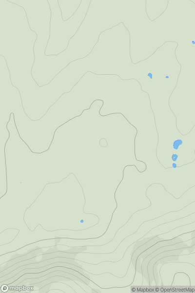Thumbnail image for Botley Hill (boundary) showing contour plot for surrounding peak