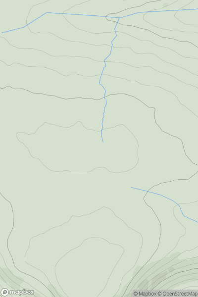 Thumbnail image for Hoar Stones - Howden Edge showing contour plot for surrounding peak