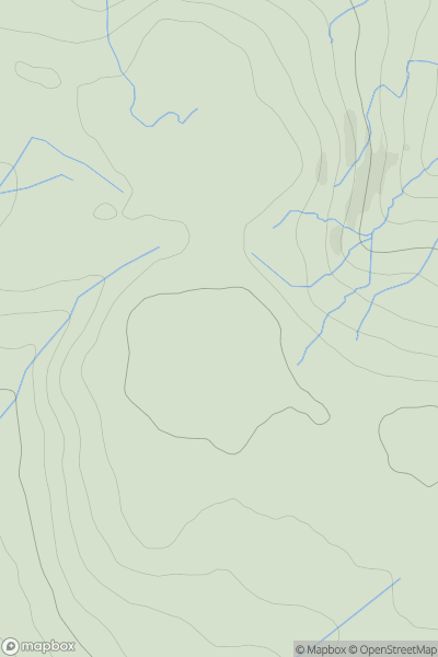 Thumbnail image for Withins Height (Round Hill) (boundary) showing contour plot for surrounding peak