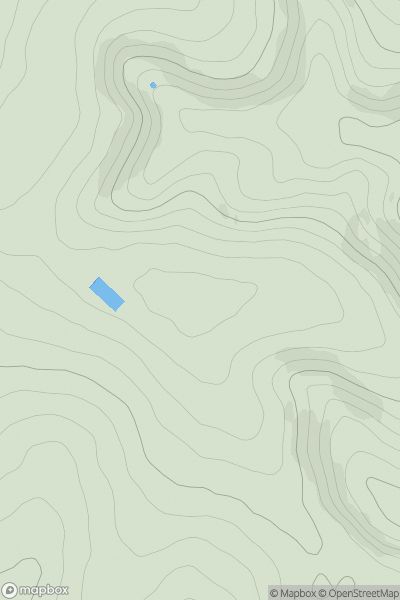 Thumbnail image for Bullock Hill showing contour plot for surrounding peak