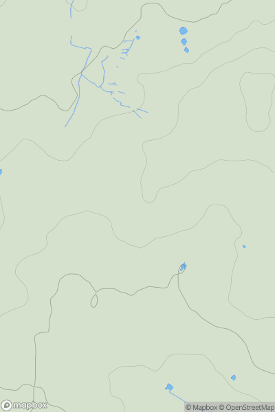 Thumbnail image for Corley Moor showing contour plot for surrounding peak