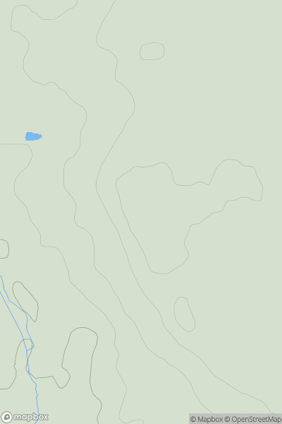 Thumbnail image for Foredoles Head showing contour plot for surrounding peak