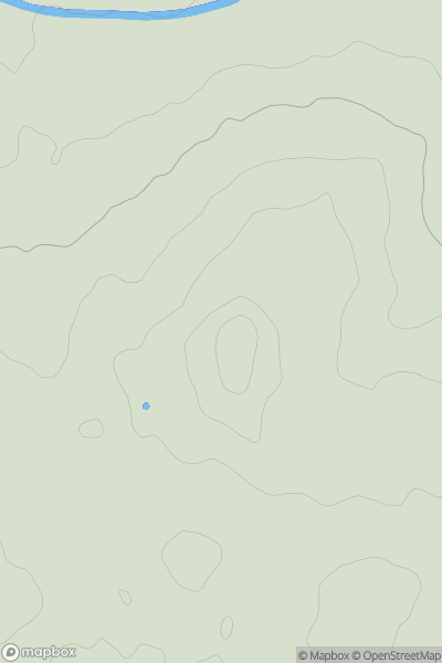 Thumbnail image for Halton Castle showing contour plot for surrounding peak