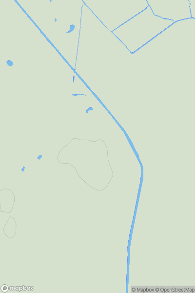 Thumbnail image for East Mount showing contour plot for surrounding peak