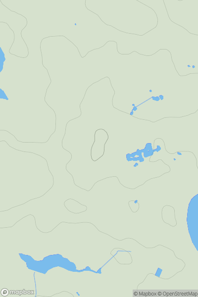 Thumbnail image for Hag Brow showing contour plot for surrounding peak