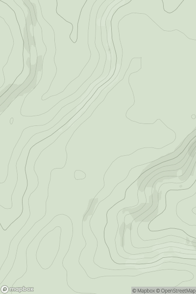 Thumbnail image for Holly Hill showing contour plot for surrounding peak