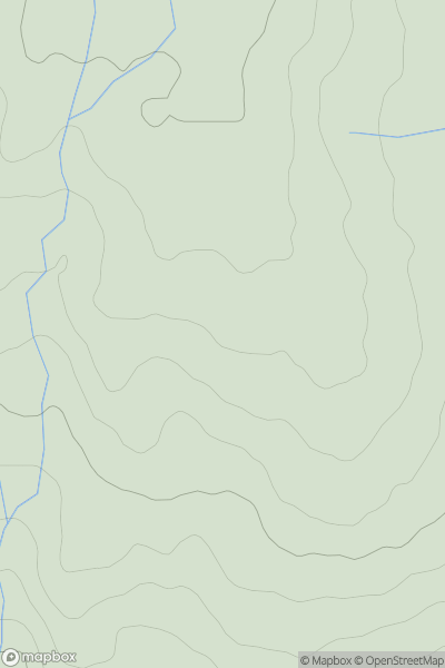 Thumbnail image for Merthyr Common showing contour plot for surrounding peak