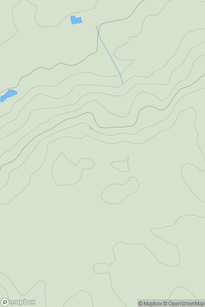 Thumbnail image for Bow Brickhill showing contour plot for surrounding peak
