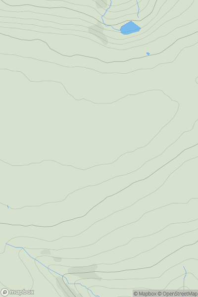 Thumbnail image for Hail Storm Hill (boundary) showing contour plot for surrounding peak