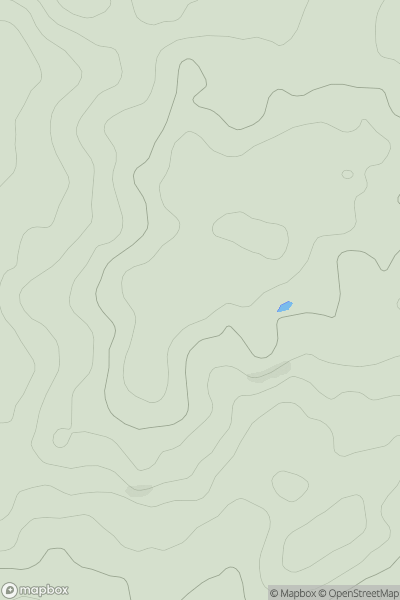 Thumbnail image for Langdon Hill (boundary) showing contour plot for surrounding peak