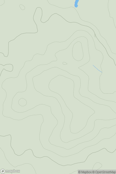 Thumbnail image for Bowsey Hill showing contour plot for surrounding peak