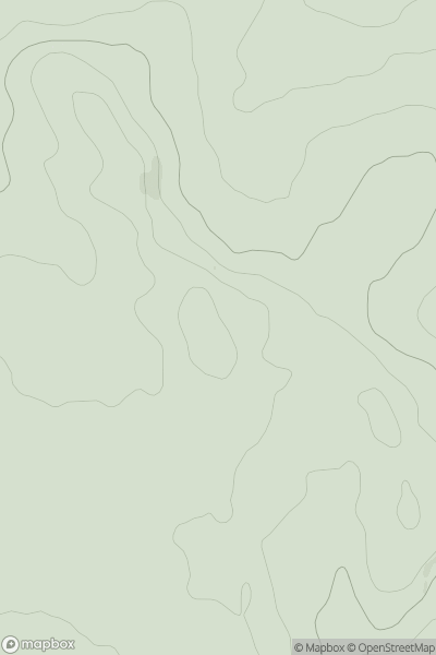 Thumbnail image for Sedgley Beacon (boundary) showing contour plot for surrounding peak