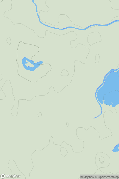 Thumbnail image for Seven Sisters Road showing contour plot for surrounding peak