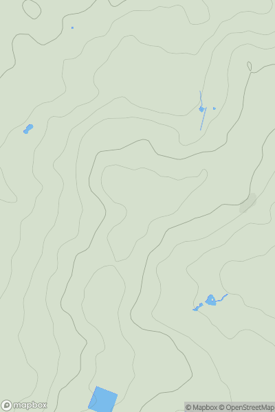 Thumbnail image for Sydenham Hill showing contour plot for surrounding peak