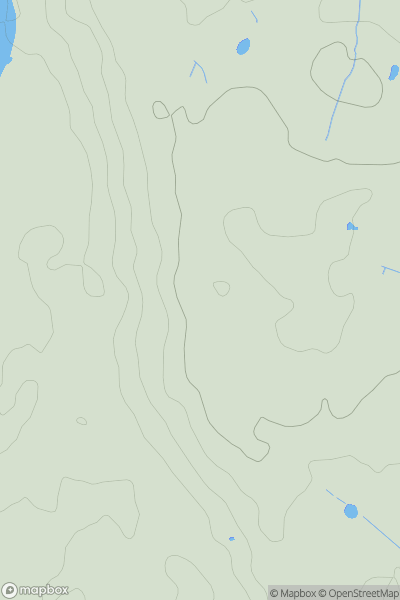 Thumbnail image for King Henry VIII Mound showing contour plot for surrounding peak