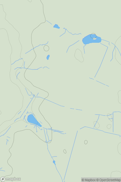Thumbnail image for Putney Heath showing contour plot for surrounding peak