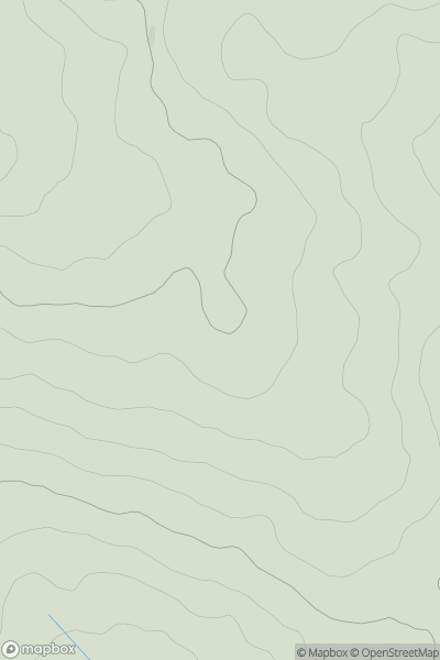 Thumbnail image for Twyn Ceilog (Twyn Ceiliog) showing contour plot for surrounding peak