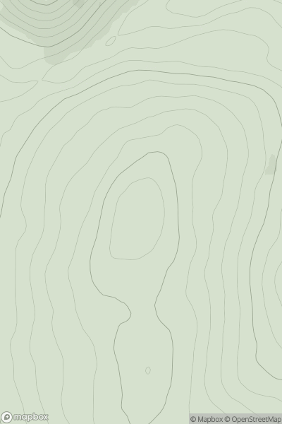 Thumbnail image for Carn Bad nan Luibhean showing contour plot for surrounding peak