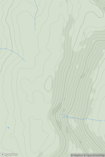 Thumbnail image for Chinley Churn showing contour plot for surrounding peak