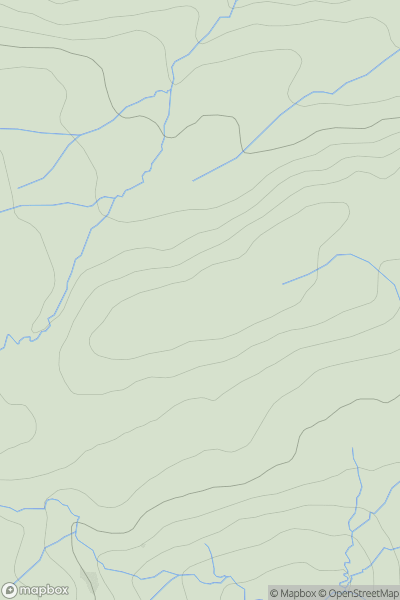 Thumbnail image for Brownber Head showing contour plot for surrounding peak