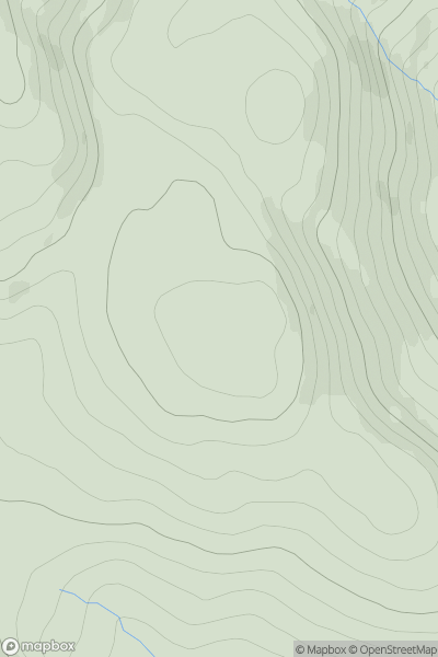 Thumbnail image for Sron nan Searrach showing contour plot for surrounding peak